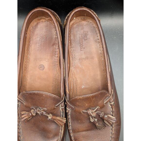Allen Edmonds Kingfield Leather Tassel Loafers Brown Men\'s Size 13 D main image 7